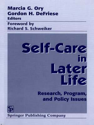 cover image of Self Care in Later Life